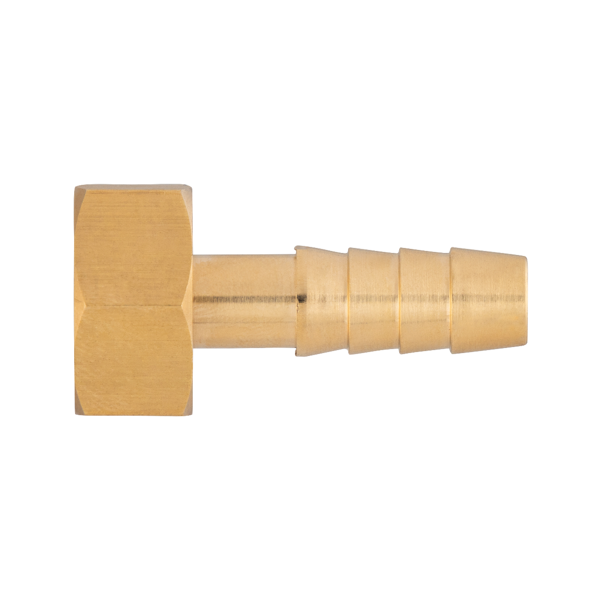 Raccord de pompe laiton femelle 3/8 (12x17) Ø8mm - femelle 3/8 (12x17)