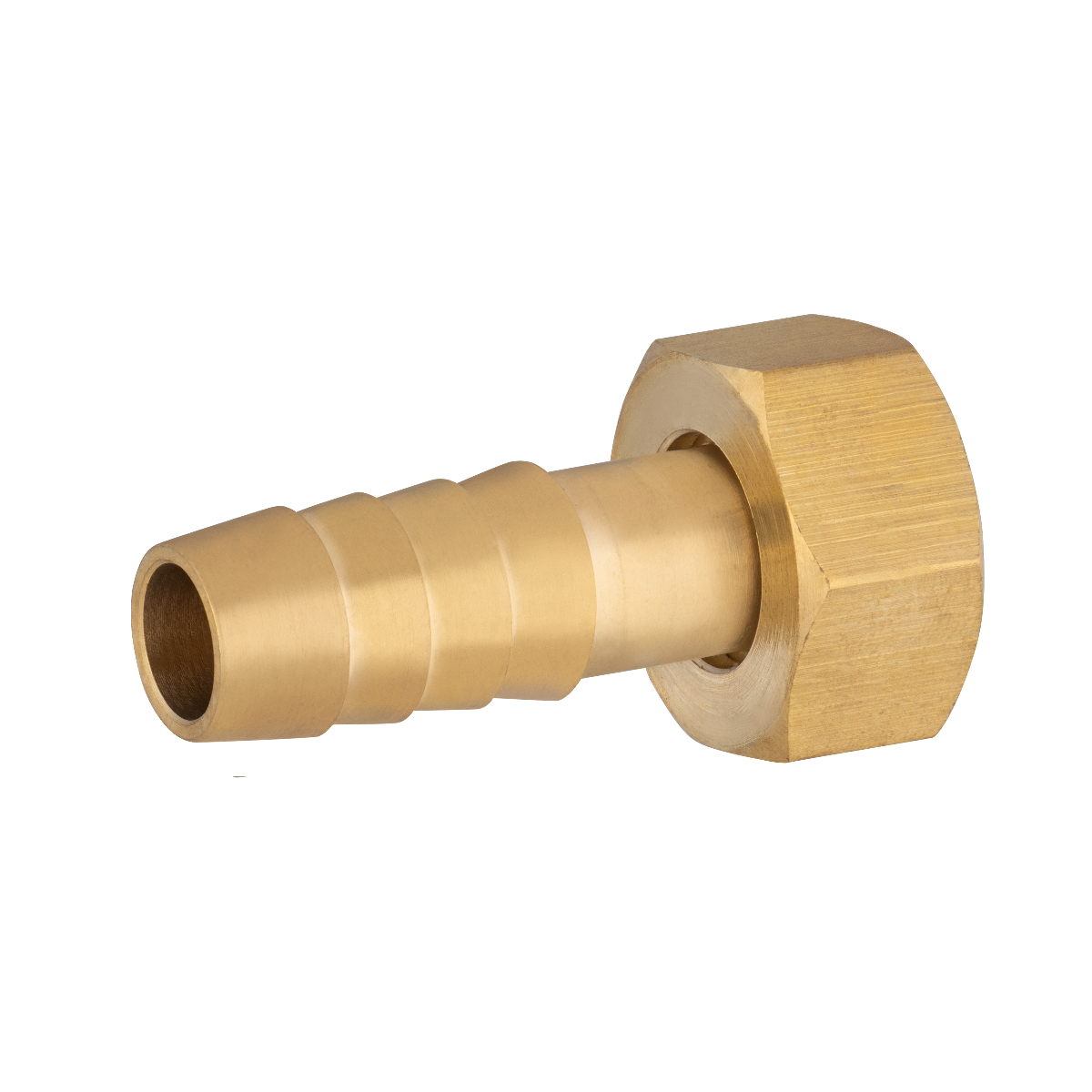 Raccord de pompe laiton femelle 3/8 (12x17) Ø10mm - femelle 3/8 (12x17)