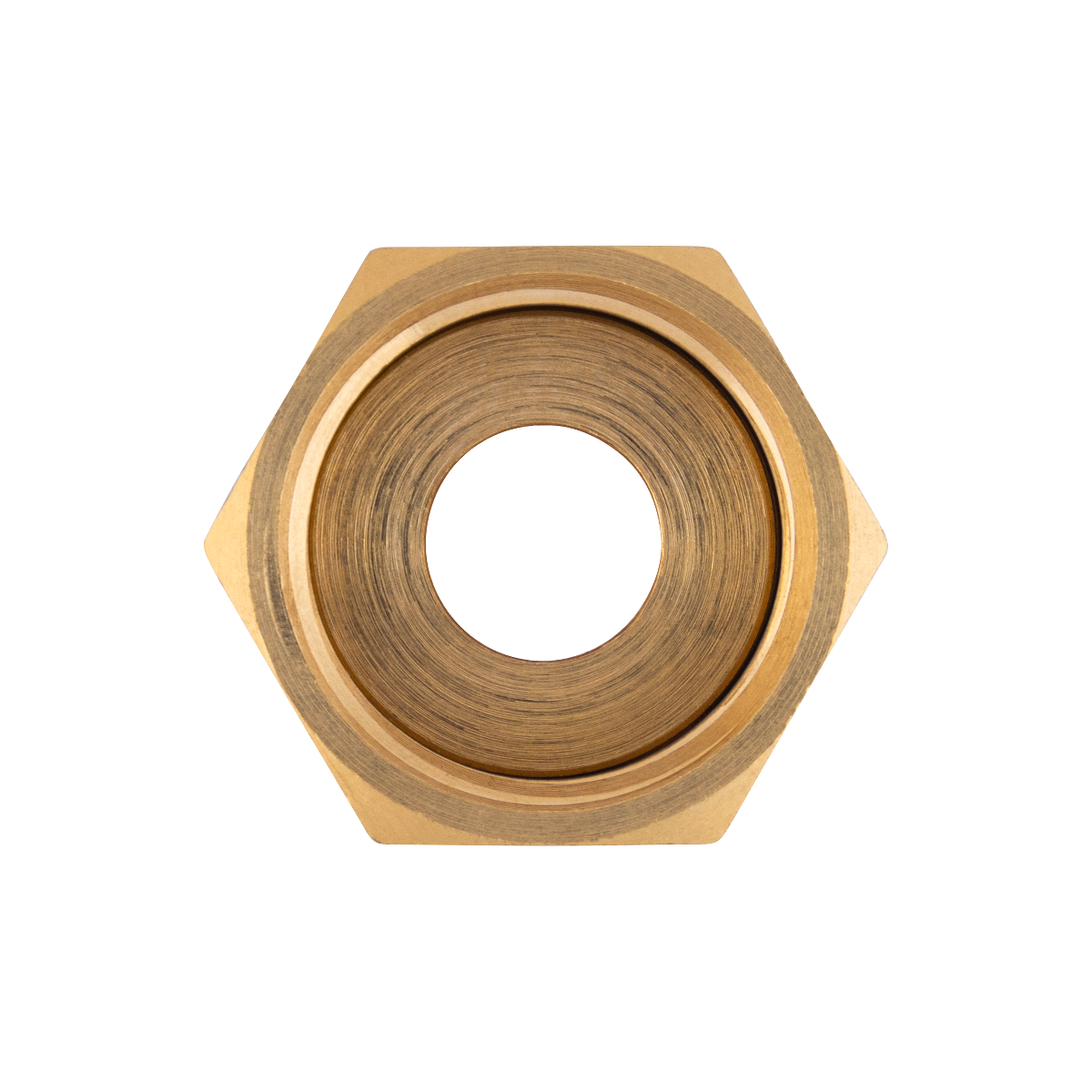 Raccord de pompe laiton femelle 3/8 (12x17) Ø10mm - femelle 3/8 (12x17)