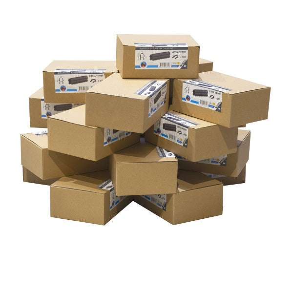 20 boites d'agrafes pour plancher chauffant 40mm