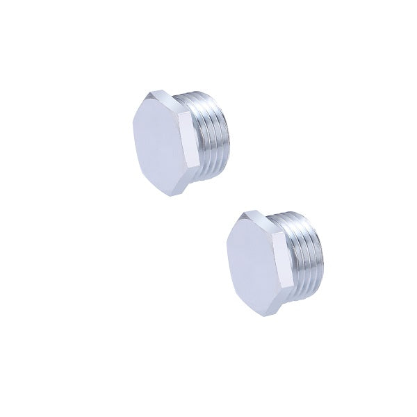 Bouchon à Visser Mâle 292 Chromé Mâle 3/8 (12x17) x2 bouchons