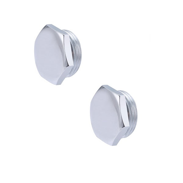 Bouchon à Visser Mâle 292 Chromé Mâle 3/4 (20x27) x2 bouchons
