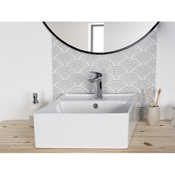 Mitigeur lavabo chrome capari design