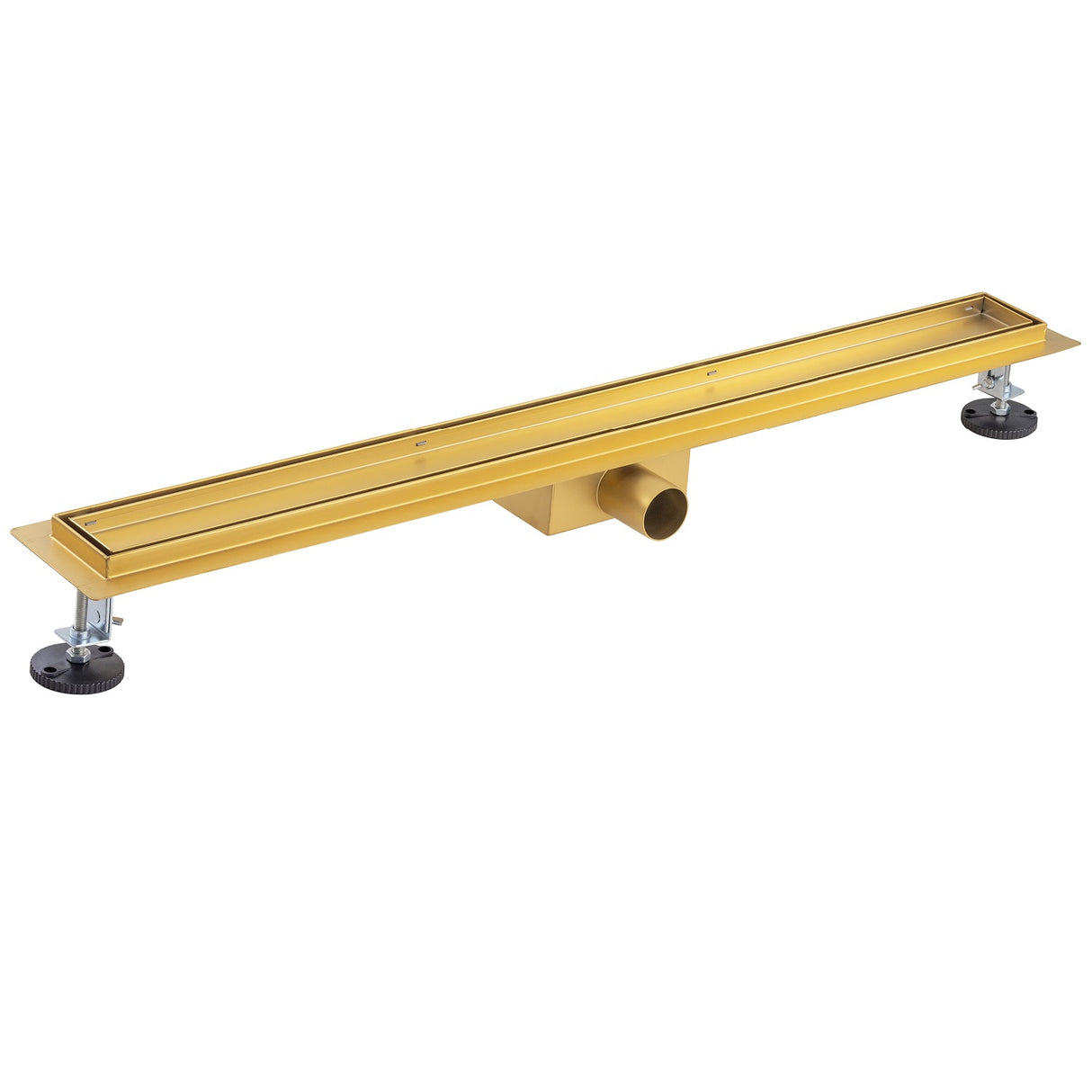 Caniveau de douche doré Italienne à carreler