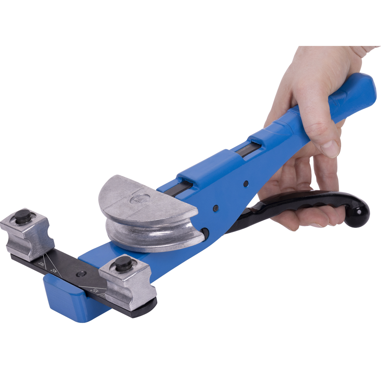 Cintreuse Arbalète pour tubes Multicouche plan rapproché