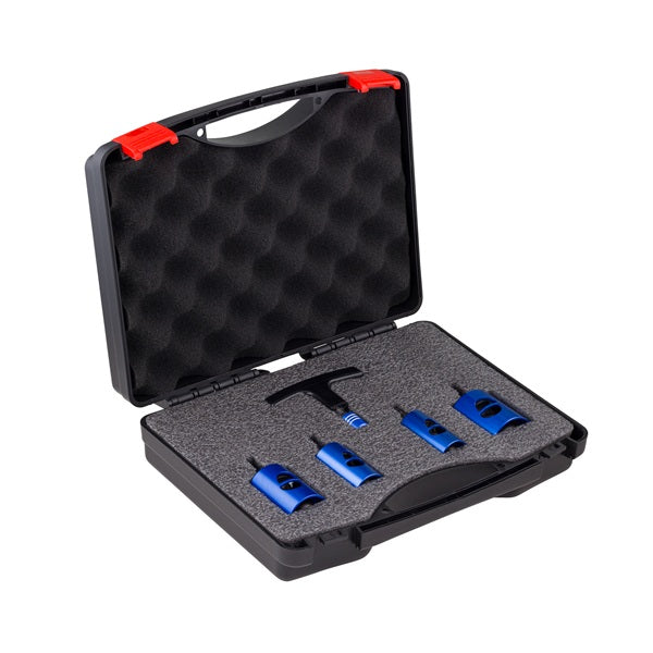 Ebavureur calibreur multicouche sur visseuse