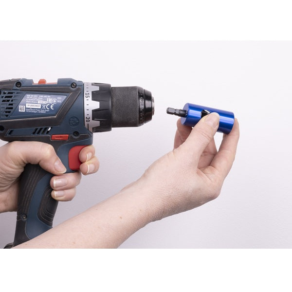 Ebavureur calibreur multicouche sur visseuse