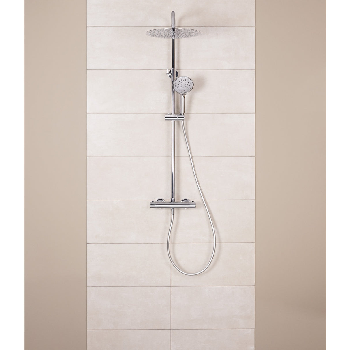 Colonne de douche chrome