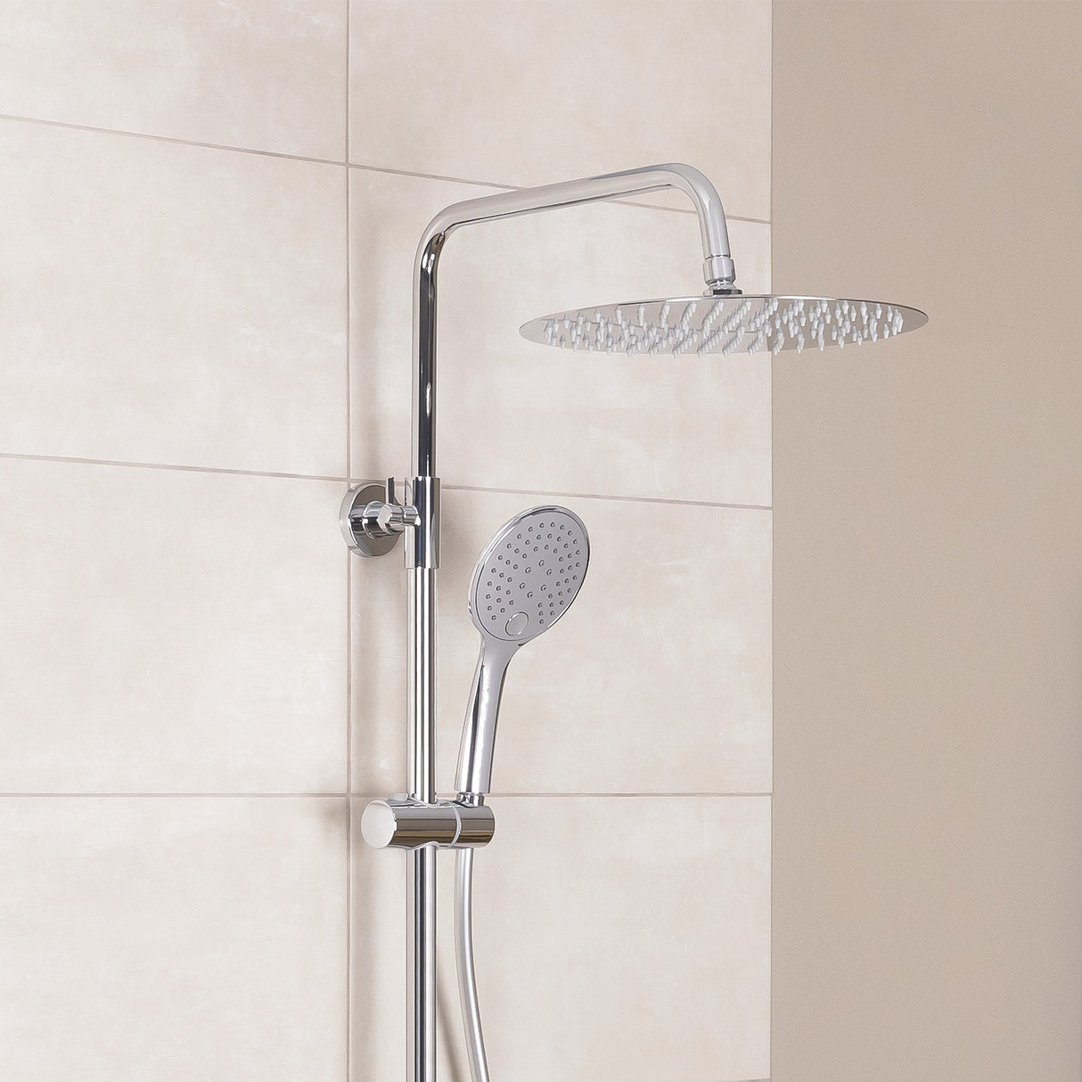 Douche de tête extra plate 300 chrome