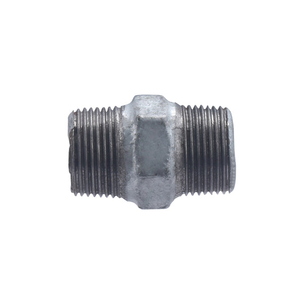 Mamelon galva à visser mâle