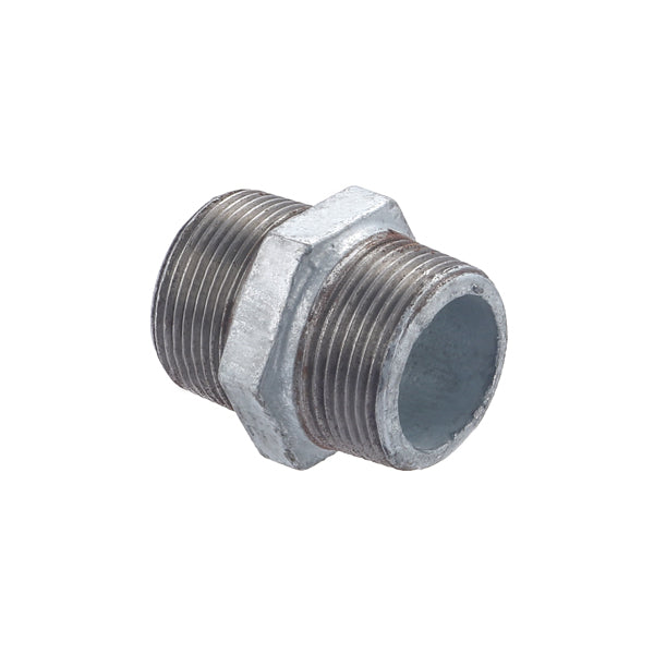 Mamelon galva à visser mâle