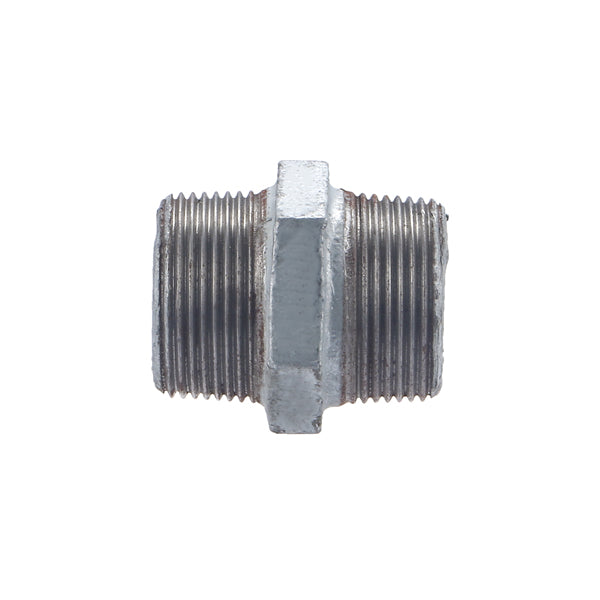 Mamelon galva à visser mâle