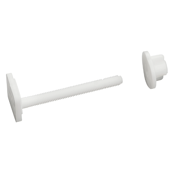 Fixations abattant vis 8x75 mm - tête carrée 27 x2 NOYON & THIEBAULT