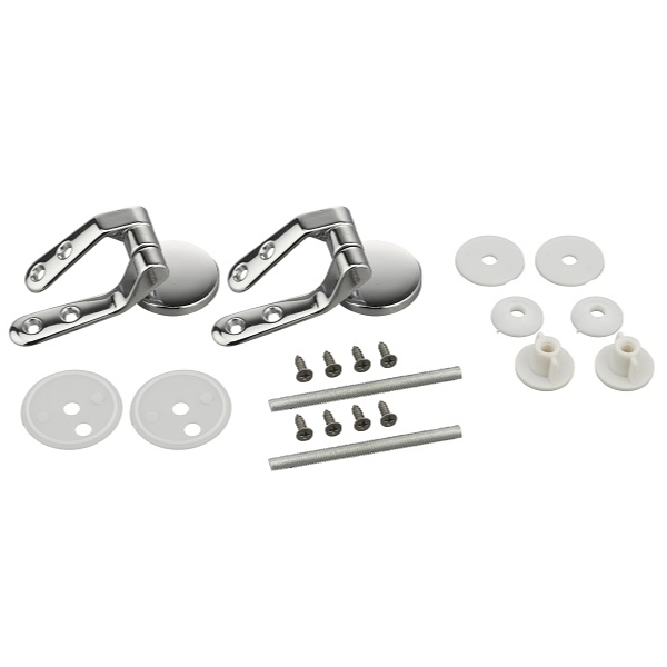 Kit complet de fixation pour abattant WC