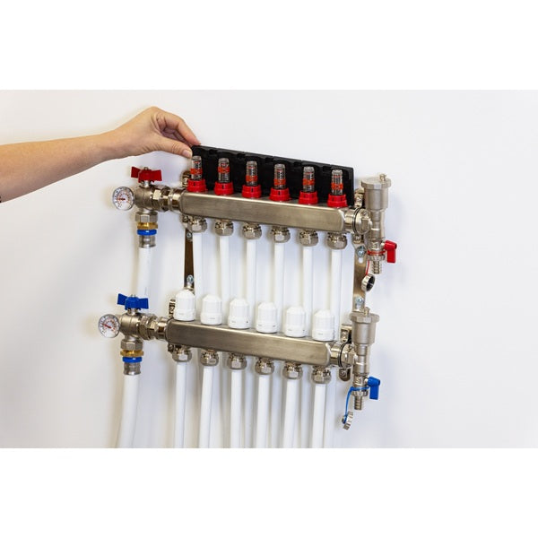 Isolant collecteur inox plancher chauffant