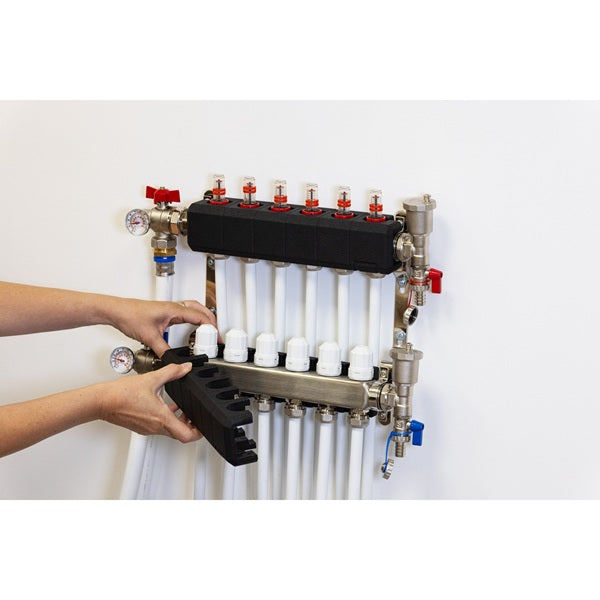 Isolant collecteur inox plancher chauffant