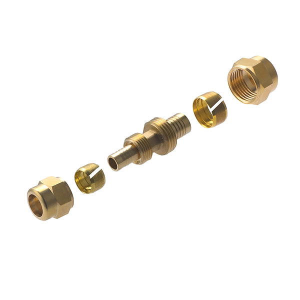 Raccord PER à Compression Jonction Réduite Ø16-12 décomposition