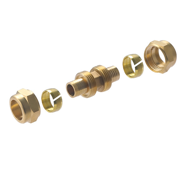 Raccord PER à Compression Jonction Égale Ø20 décomposition