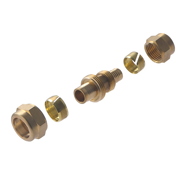 Raccord PER à Compression Jonction Réduite Ø20-16 décomposition