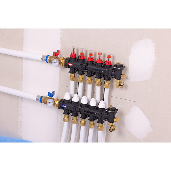 Collecteur plancher chauffant / rafraichissant 11 circuits