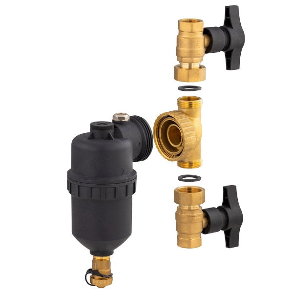 Pot à boues décomposé