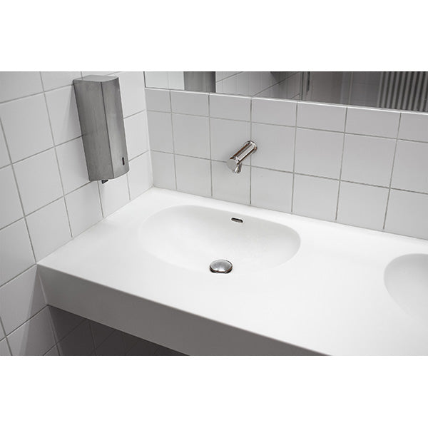 Robinet poussoir temporisé lavabo murale