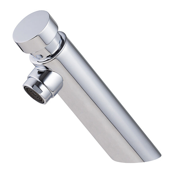 Robinet poussoir temporisé lavabo installation sur plan