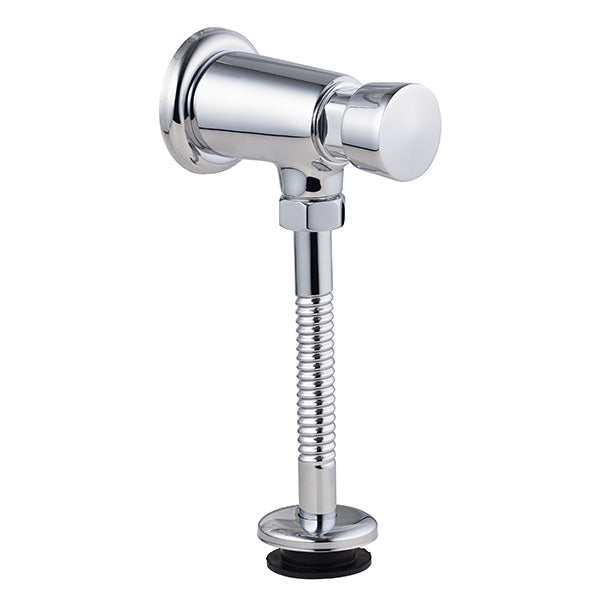 Robinet poussoir temporisé d'urinoir encastrée