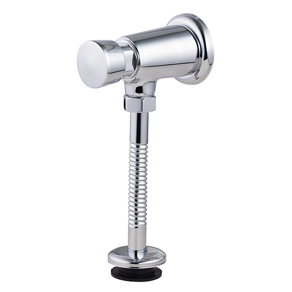 Robinet poussoir temporisé d'urinoir encastrée