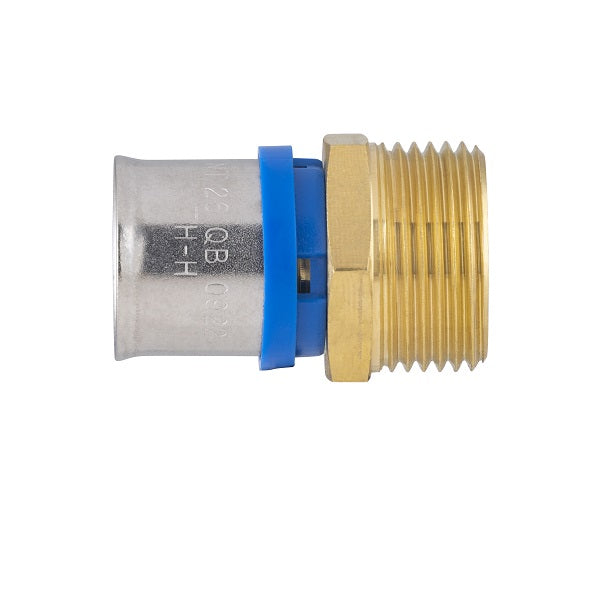 Raccord multicouche à sertir mâle Ø26 - mâle 1' - 26x34