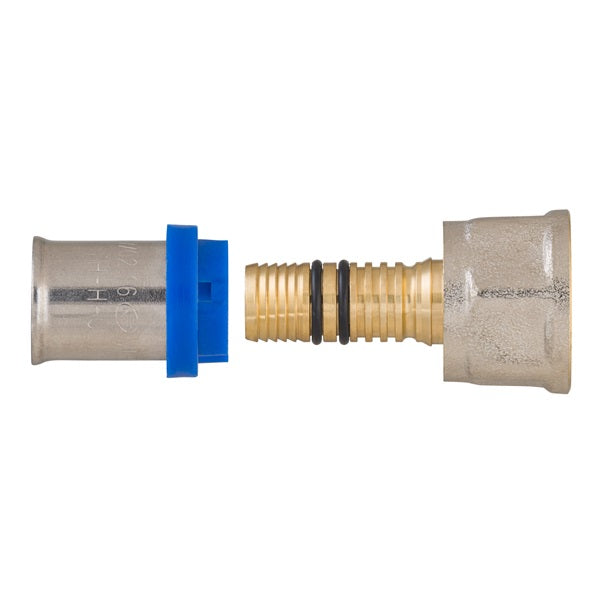 Raccord multicouche à sertir femelle fixe