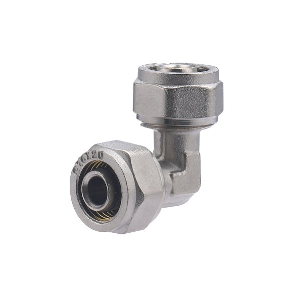 Raccord Multicouche à Compression Coude Egal Ø16