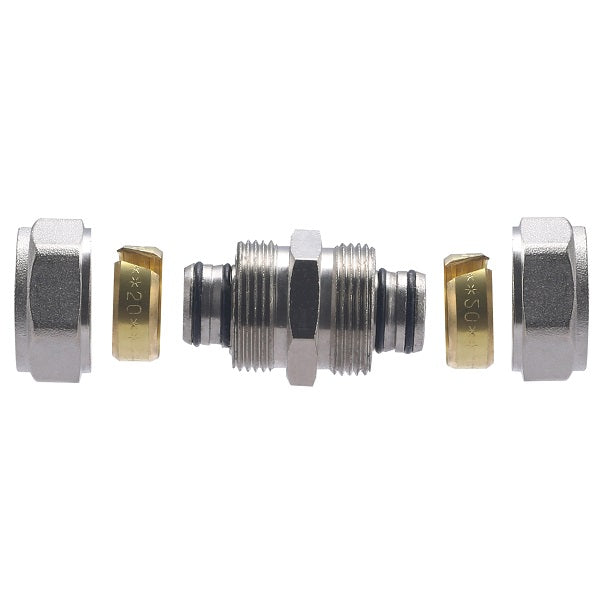 Raccord Multicouche à Compression Jonction Egale Ø20 décomposition