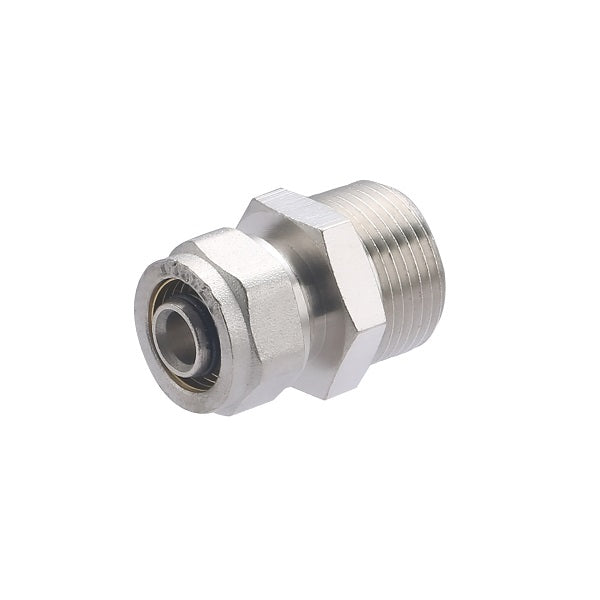Raccord Multicouche à Compression Mâle Ø16 - mâle 3/4 (20x27)