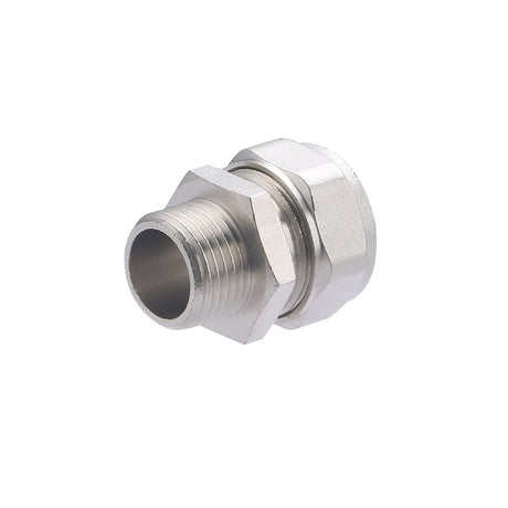Raccord Multicouche à Compression Mâle Ø20 - mâle 1/2 (15x21)