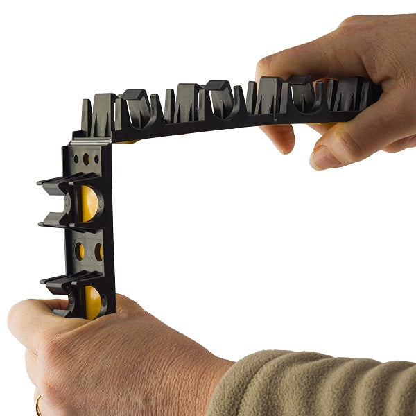 Rail de fixation pour plancher / mur / plafond chauffant