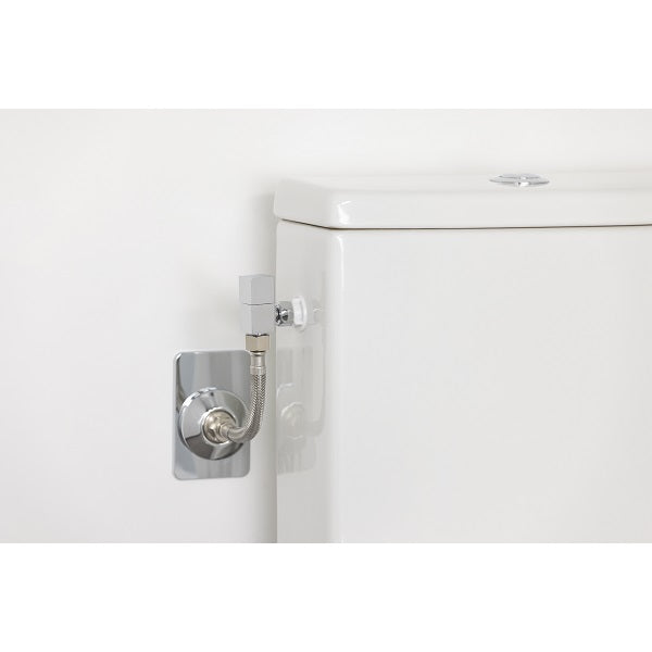 Robinet WC equerre design carré