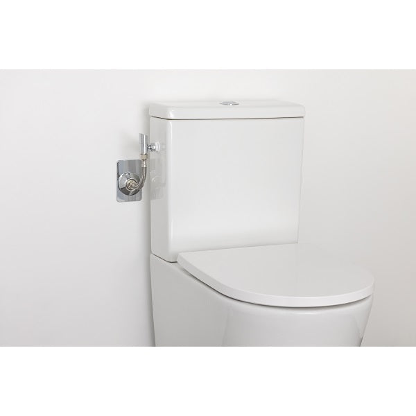 Robinet WC equerre design manette oblique