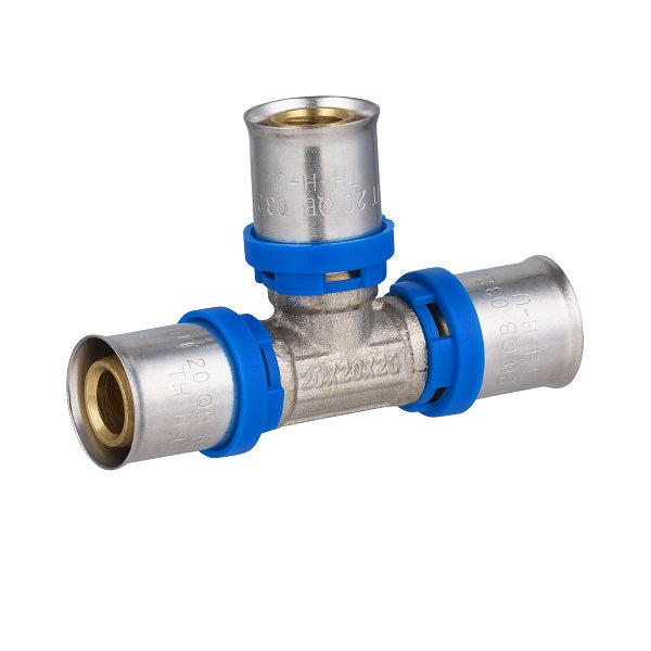 Raccord multicouche à sertir té égal Ø20