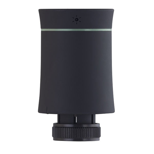 Tête de radiateur thermostatique connectée noire