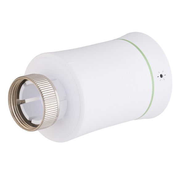 Tête de radiateur thermostatique connectée blanche