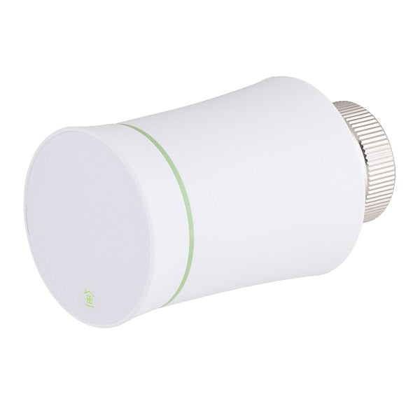 Tête de radiateur thermostatique connectée blanche