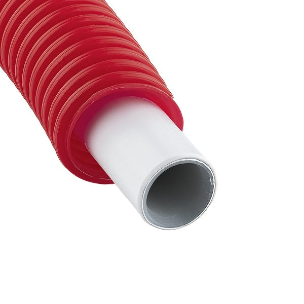 Tube multicouche gainé rouge
