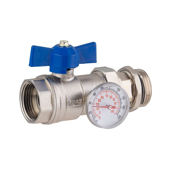 Vanne pour collecteur inox plancher chauffant