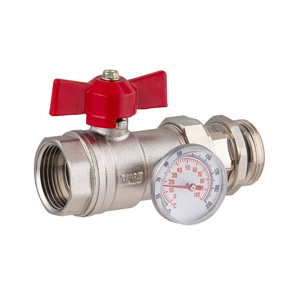 Vanne pour collecteur inox plancher chauffant