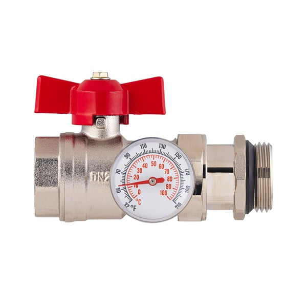 Vanne pour collecteur inox plancher chauffant