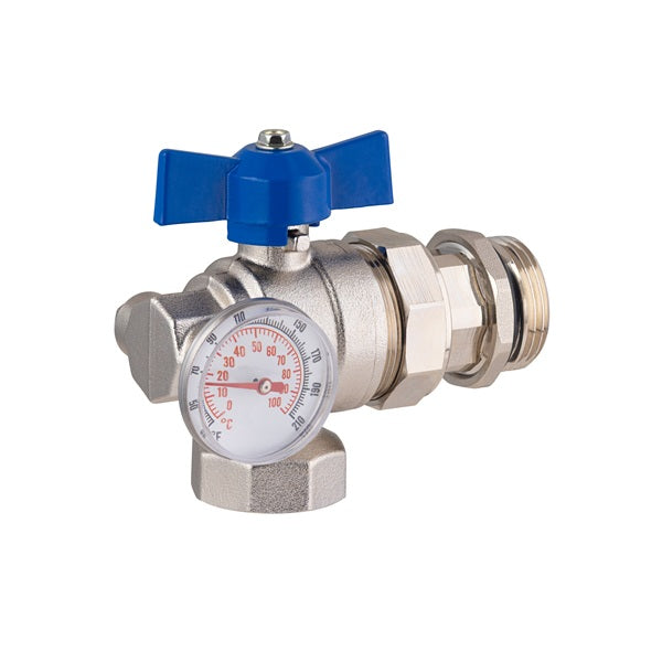 Vanne pour collecteur inox plancher chauffant