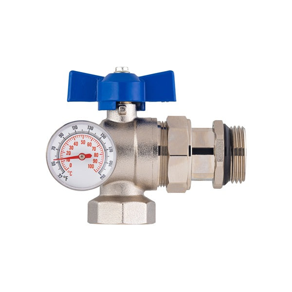 Vanne pour collecteur inox plancher chauffant