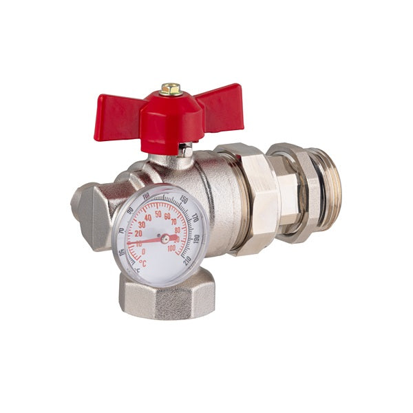 Vanne pour collecteur inox plancher chauffant