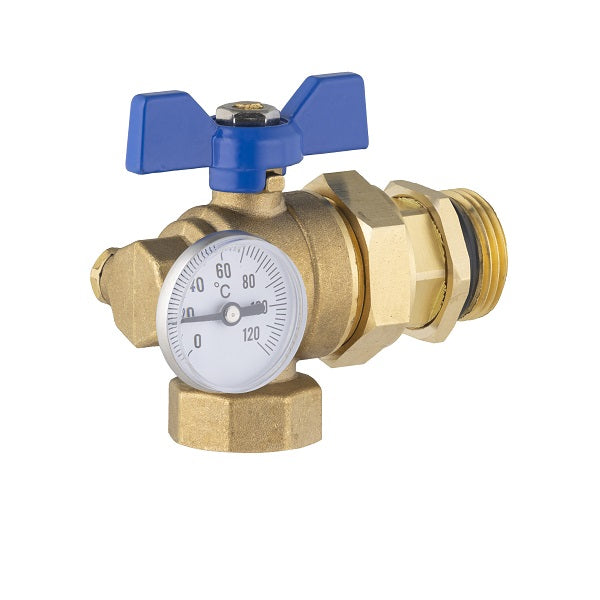 Vanne équerre plancher chauffant